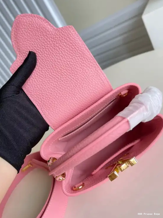 AAA Pruses Bags CAPUCINES MINI VUITTON LOUIS 0619